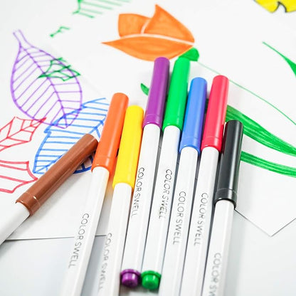 Color Swell Super Tip Washable Bulk Markers Pack 50 Boxes of 8 Vibrant Colors (400 Total Markers) Perfect for Kids, Parties, Classrooms