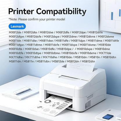 52D0Z00 Imaging Unit (Not Toner) High Yield 1-Pack Replacement for Lexmark 520Z 52D0Z00 Drum Unit Compatible for Lexmark MX812 MX811 MX810 MX710 MS810 MS811 MS812 MX711 Series Laser Printer All-in-One