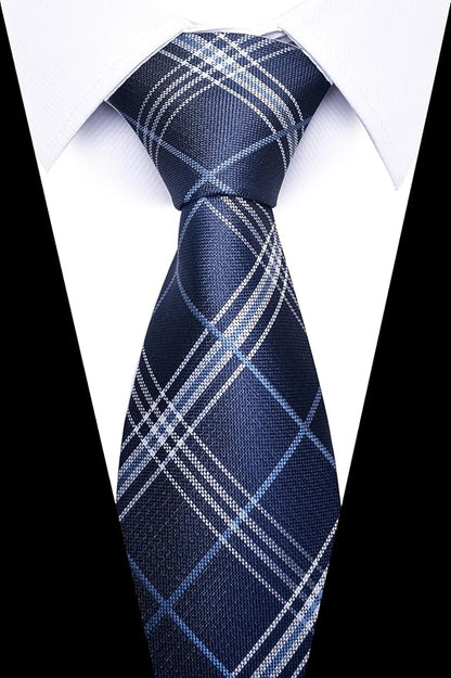 Tie For Men Necktie Woven Jacquard Neck Ties Set 6 PCS