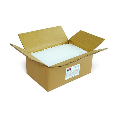 ASA 1" x 3" Long. Clear Hot Melt Glue Sticks. All Purpose. High Temp, Good for Plastic, Metal, Wood, Fabric, Ceramic,Craft,Carton, and Fabric, 25 lbs (Approx. 283 Sticks)