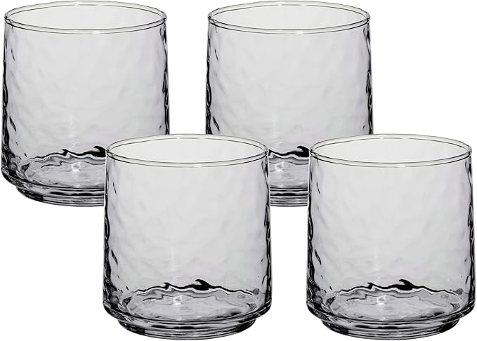 Anchor Hocking Brockhill Drinking Glasses (4-Pieces, 12-ounce, dishwasher safe)