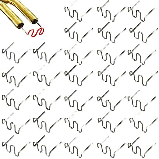 1000PCS Hot Plastic Welder Staples 0.8mm Automotive Repair Welding Rods for All Cars, Bumper Repair