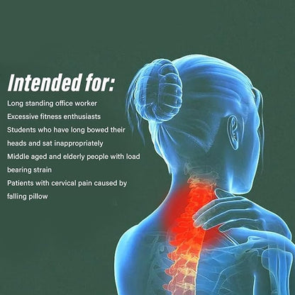 360°Adjustable Neck Brace - Cervical Collar with Neck Stretcher | Neck Orthotics for Forward Head Posture Correction and Cervical Spine Support and Alleviating Pressure (White)