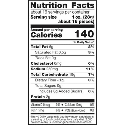 Dot's Pretzels Original Seasoned Pretzel Twists, Healthy Kids Snacks, 16oz Grocery Sized Bag (Pack of 3)