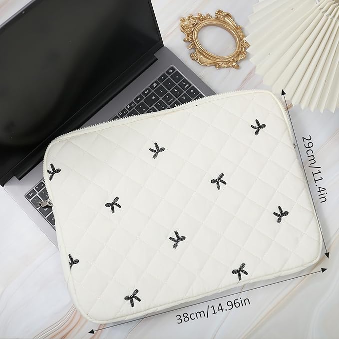 Laptop Sleeve (White, 15-15.6inch)
