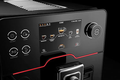 Gaggia Accademia Luxury Italian Fully Automatic Espresso Machine with 19 Customized drink settings,0.5 Liters,RI9782/46 Brushed Stainless