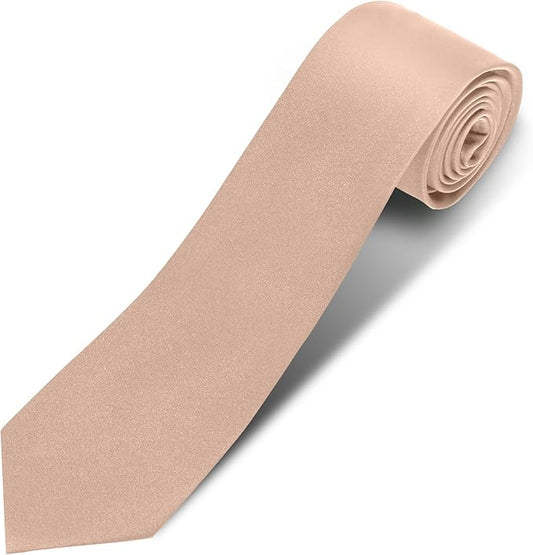 Men's Ties Solid Pure Color 3.15" (8CM) Necktie Plain Formal Business Wedding Black Ties For Men