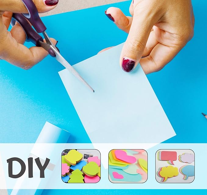 Large Sticky Notes,1200 Sheets Memo Pads,3 x 5 in Bright Colored Note Pads,Clean Removal Super Self-Stick Notes,12 Colors Notepads,Pastel Ruled Post Stickies for Office,Home,School Supplies