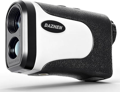 Golf Rangefinder with Slope, 1200 Yards Laser Range Finder Golfing with External Screen, Flag Pole Locking Vibration, 6X Magnification, Golf Accessories for Men