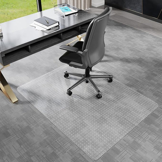Office Chair Mat for Carpet, 72" x 46" Low Pile Carpet Protector Mat for Office Chair, Under Desk Office Mats for Rolling Chairs, Easy Glide, Rectangle