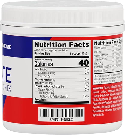 AdvoCare Rehydrate - Electrolyte Drink Mix - Includes Magnesium, Sodium, Potassium & Calcium - Antioxidant & Amino Acid Fortified - Supports Hydration & Recovery - Fruit Punch, 12.7 oz