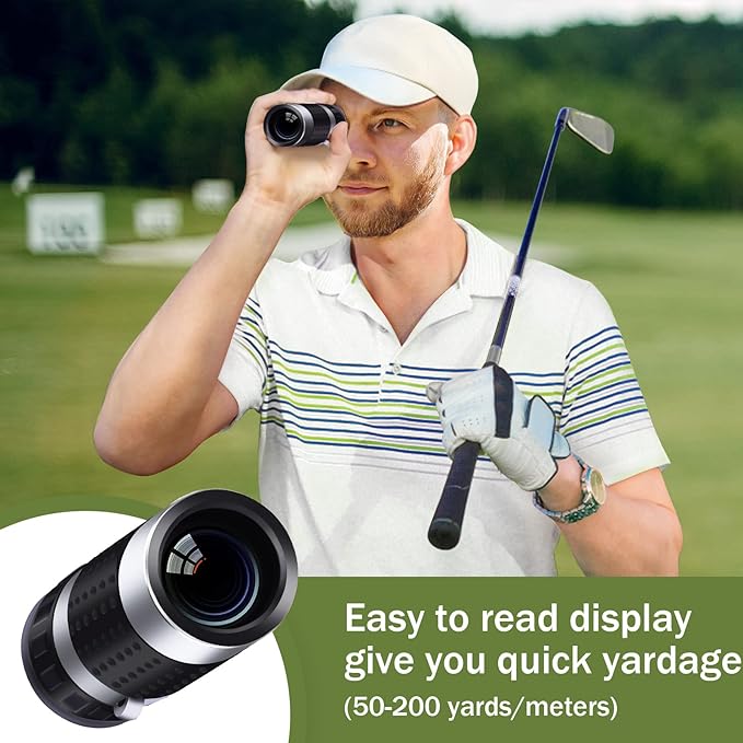 Golf Gifts for Men and Women, Golf Accessories Set with Hi-End Case, Golf Balls, Rangefinder, Golf Tees, Brush, Multifunctional Divot Knife, Scorer, Golf Ball Clamp