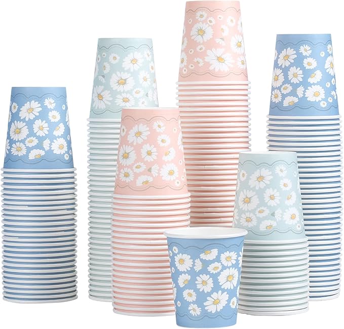 Lamosi 3 oz Bathroom Cups 300 Pack, 3 oz Paper Cups, Mouthwash Cup, Mini Paper Cup for Parties, Picnics, Barbecues, Travel and Events