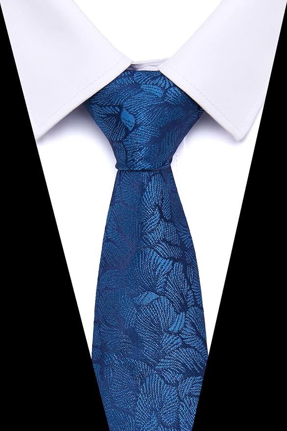 Tie For Men Necktie Woven Jacquard Neck Ties Set 6 PCS
