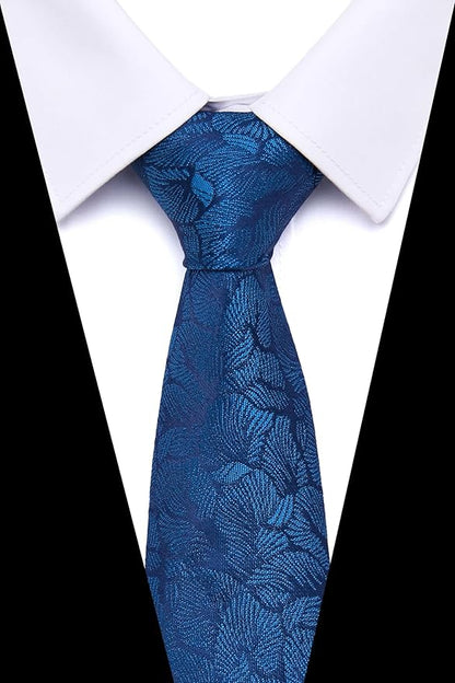 Tie For Men Necktie Woven Jacquard Neck Ties Set 6 PCS
