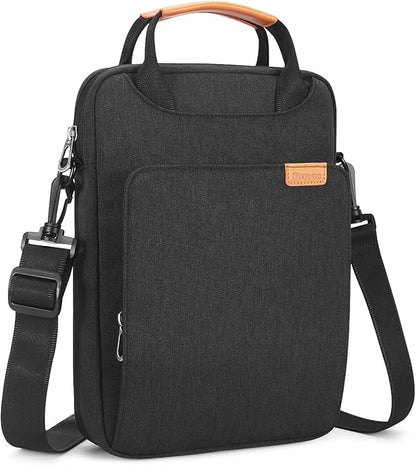 NIDOO Laptop Shoulder Bag for 13" 13.6" Macbook Air M4 M3 M2/ MacBook Pro / 12.9" 13" iPad Pro M4/ 13" iPad Air M2 M3 / 13 inch Surface Pro 10 9 8, Vertical Laptop Sleeve Handbag for 13.4" XPS Samsung