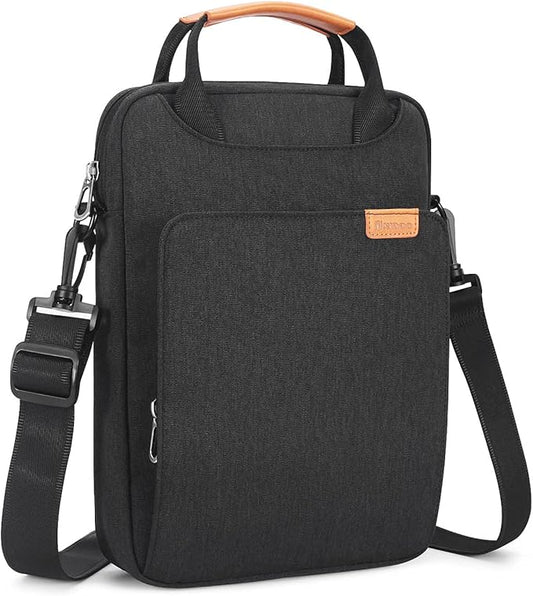 NIDOO Laptop Shoulder Bag for 13" 13.6" Macbook Air M4 M3 M2/ MacBook Pro / 12.9" 13" iPad Pro M4/ 13" iPad Air M2 M3 / 13 inch Surface Pro 10 9 8, Vertical Laptop Sleeve Handbag for 13.4" XPS Samsung