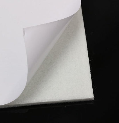 8 - Pack Furniture Felt Pads 1/5" Thick Self - Stick Heavy Duty Sheets Wood Floor Protector(White) | Furniture Pads - TrueDesk