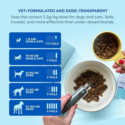Dr. Cuddles ReadyRESCUE - Dog First Aid Kit Essential - Activated Charcoal Detox for Dogs, Cats, Pets - Animal First Aid Kit - Dog Medical Emergency Kit - Dog Travel Essentials - 30g (1 Vial of 30g)