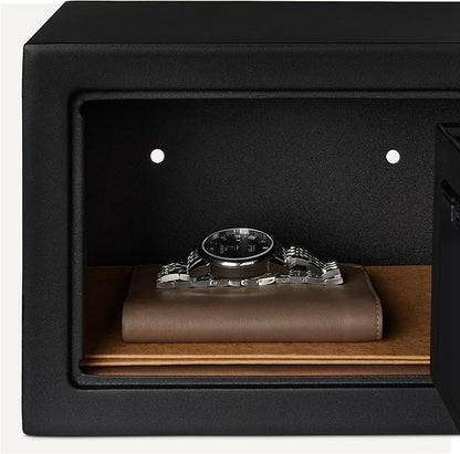 Amazon Basics Steel Security Safe and Lock Box with Electronic Keypad - 0.16 cu. ft.
