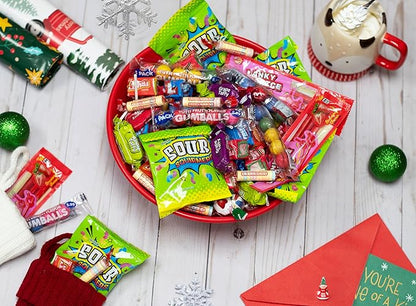 Dooboe Christmas Bulk Candy - 12 Pounds - Holiday Big Bulk Candies - Individually Wrapped Candies - Schools, Offices, Claw Machine, Gifts