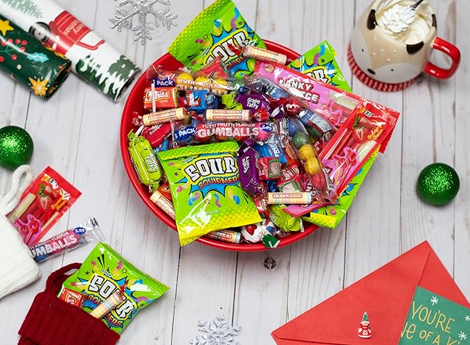 Bulk Candy - Wholesale Big Bulk Candies - Individually Wrapped Candies - Schools, Offices, Camps, Claw Machine (7 Pounds)