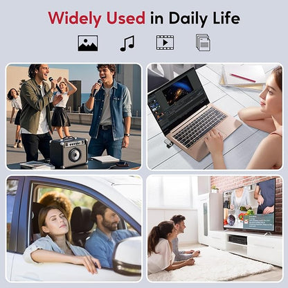 AreTop 8GB USB Flash Drive 100 Pack, Premium USB2.0 Thumb Drives Bulk USB Pendrive Memory Stick Jump Drive Flash Drives Bulk (100 Pack 8GB, Black)