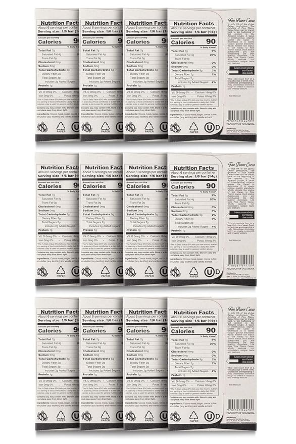 Lok Dark Chocolate Bar 85% Cacao | Fair Trade, Non-GMO, Kosher, Gluten Free, Vegan, Bean-to-Bar, Keto Friendly, Low-Carb, Paleo Lök | 3.0 Ounce 12 Pack