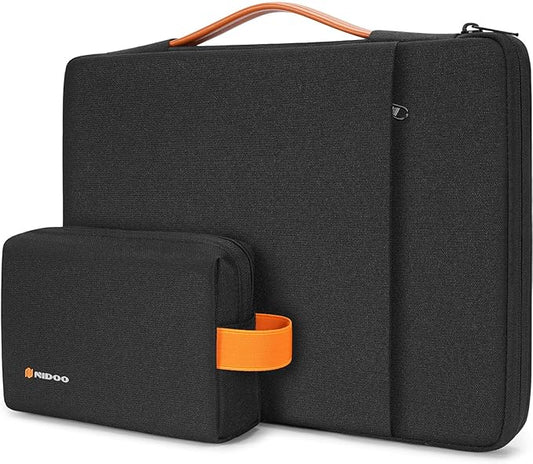 NIDOO 14 inch Laptop Sleeve Case Carrying 13 inch Computer Bag & Accessory Bag for 13.5" Surface Book 3/14" MacBook Pro M1 M2 / Lenovo ThinkPad X1 Carbon/ThinkPad P14s L14 T14 E14 / HP EliteBook