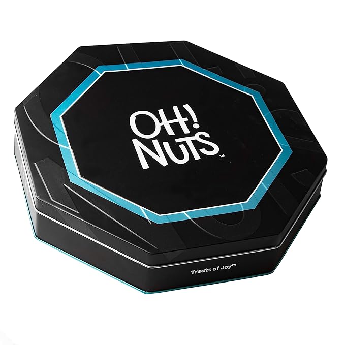 Oh! Nuts Dried Fruit Gift Basket 7 Variety Tin Box - Gourmet Arrangement Platter - Healthy Food Snack Box for Birthday, Anniversary, Corporate - Gift for Women & Men (Dried Fruits)