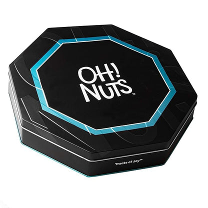 Oh! Nuts Dried Fruit Gift Basket 7 Variety Tin Box - Gourmet Arrangement Platter - Healthy Food Snack Box for Birthday, Anniversary, Corporate - Gift for Women & Men (Dried Fruits)