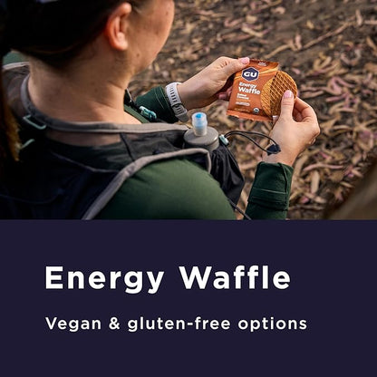 GU Energy Stroopwafel Caramel Coffee Sports Nutrition Waffle, Caffeine Included, and Kosher Dairy, On-The-Go Energy for Any Workout, 16 Count