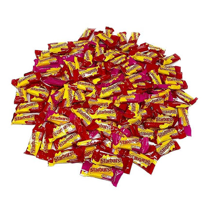 ASSORTIT X Starburst Collab Original Chewy Candy 3 Lbs Soft Fruit Chews Candies Bulk Family Size Individually Wrapped (48 Oz).