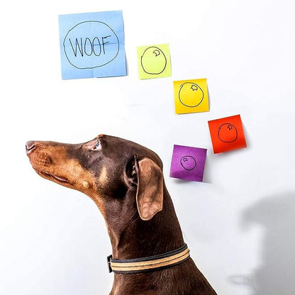 Post-it Super Sticky Notes, 5 Sticky Note Pads, 3 x 3 in., School Supplies, Office Products, Sticky Notes for Vertical Surfaces, Monitors, Walls and Windows, Washed Denim
