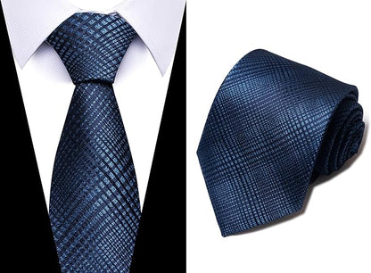 Tie For Men Necktie Woven Jacquard Neck Ties Set 6 PCS