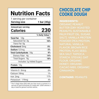 FROPRO Plant Protein Snack Bars - Plant Based Protein Bars, All-Natural, Gluten, Dairy, & Soy Free, High Protein Bars with Low Calories | Sweet Tooth Sampler, 12 Pack