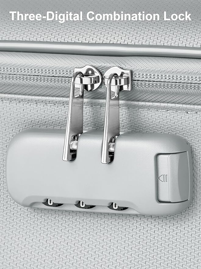 SMARTAKE Fireproof Document Box with Lock, Hard Case Waterproof Safe Box File Organizer, for Important Documents Papers Passports Certificates Laptop Money Safe Storage, Silver (15x11.5x5.5 Inch)