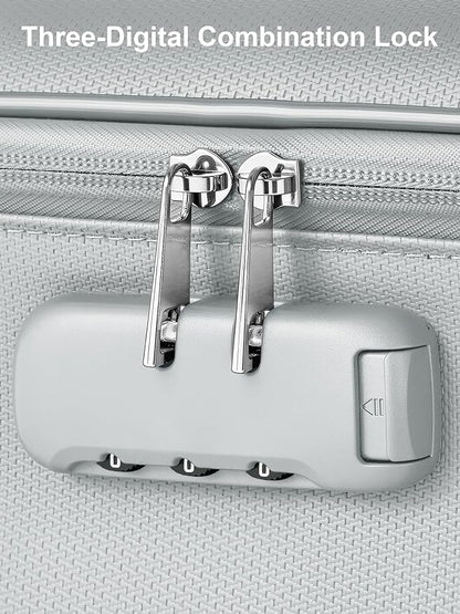 SMARTAKE Fireproof Document Box with Lock, Hard Case Waterproof Safe Box File Organizer, for Important Documents Papers Passports Certificates Laptop Money Safe Storage, Silver (15x11.5x5.5 Inch)