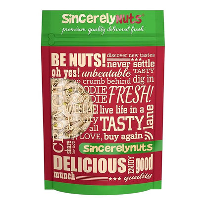 Sincerely Nuts Large Pistachios Roasted Salted in Shell 5LB Bag Healthy Snack Food Great for Cooking Source of Fiber, Protein, Vitamins Minerals Gourmet Flavor Kosher Gluten Free