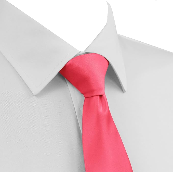 trilece Ties for Men - Men's Solid Color Ties - Formal Neckties for Men - Neck Tie for Man