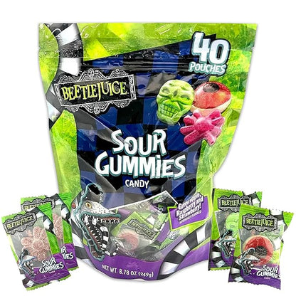 Beetle Juice Halloween Sour Gummy Candies Bulk 40 Pack by Rebel Smuggling Galactic Emporium