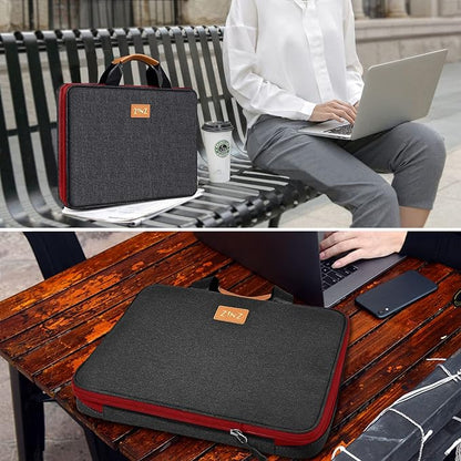 ZINZ Slim Expandable 13 13.3 13.6 14 Laptop Case Sleeve Compatible with MacBook Air/Pro 13-14 M1 M2 M3 2021-2023 Pro/Max,13.5 Surface Laptop 4/3,B01K02