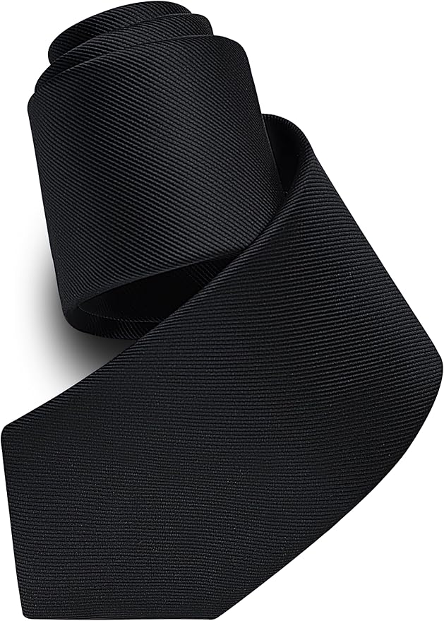 Branduce 3.15"（8cm） Men's Solid Color Formal Woven Necktie + Gift Box