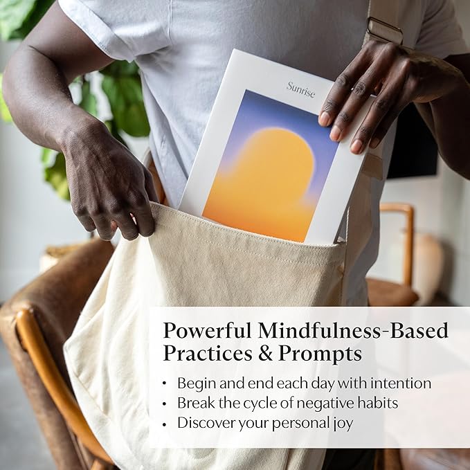 Switch Research Sunrise/Sunset Journal: Science-Backed Daily Gratitude Journal for Women & Gratitude Journal for Men - Powerful Daily Journal Prompts for Mindfulness, Presence, & Habit Transformation