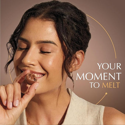 Lindt LINDOR Fudge Swirl Milk Chocolate Truffles, Milk Chocolate Candy with Smooth, Melting Truffle Center, Great for gift giving, 5.1 oz. Bag (6 Pack)