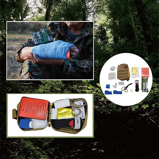 First Aid Splint 36" X 4.3" Orange -Waterproof First Aid Medical Tactical Field Splint For Bone Fracture Treatment (4 Pack Bundle)