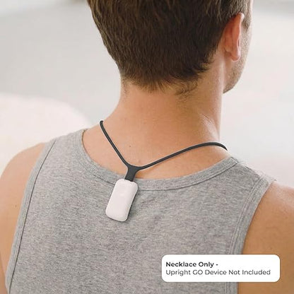 Upright Magnetic Necklace (Necklace Only) for GO S and GO 2 Posture Corrector Trainer (Black)