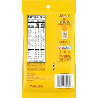 OREO Minis Golden Sandwich Cookies, 12 - 3 oz Bags