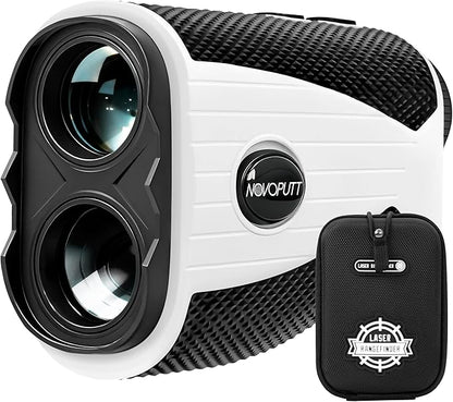 Golf Range Finder with Slope - 1200 Yards Range Finder for Golfing/Hunting, 7X Magnification, Flag Pole Locking Vibration, Rechargeable Golf Rangefinders with Magnet Stripe, Best Golf Accessories Gift