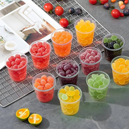 SIUQ 1500 Pack 3 oz Clear Plastic Cups, Disposable Bathroom Mouthwash Cups, Small Plastic Drinking Cup for Ice Tea, Tasting, Party, Picnic, BBQ, Travel and Event